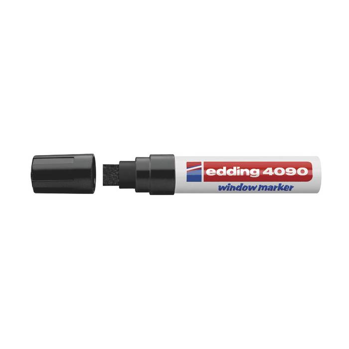 Edding 4090 Μαρκαδόρος Κιμωλίας Μαύρο