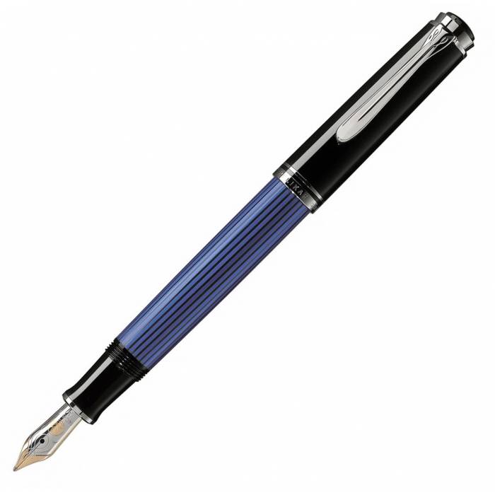 Pelikan Πένα M405 Souveran Blue Black Fountain Pen