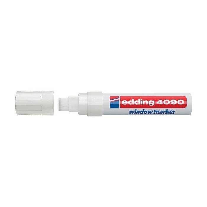 Edding 4090 Μαρκαδόρος Κιμωλίας Λευκό