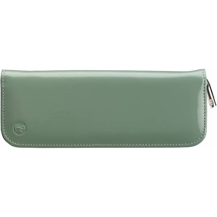 Pelikan Δερμάτινη Θήκη Από Lacquer Για 2 Όργανα Γραφής Green 973305