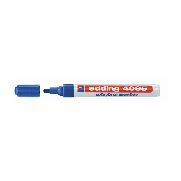 Edding 4095 Μαρκαδόρος Κιμωλίας Μπλε