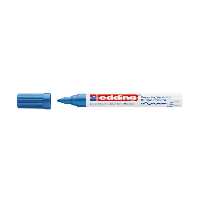 Edding 4040 Μαρκαδόρος Διακόσμησης Μπλε