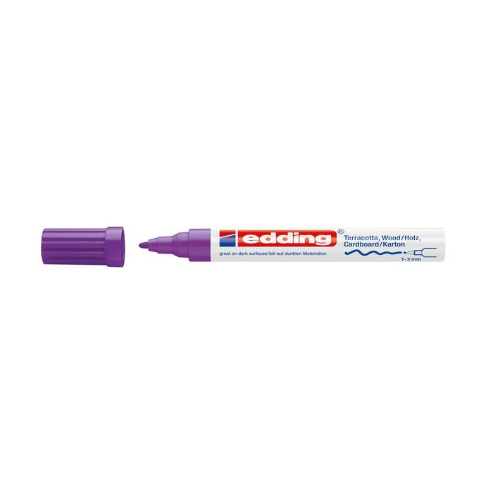 Edding 4040 Μαρκαδόρος Διακόσμησης Μωβ