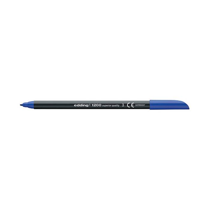 Edding 1200 Μαρκαδόρος Ινών Μπλε