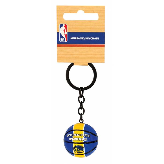 BMU Μπρελόκ 3D Μπάλα NBA Golden State Warriors
