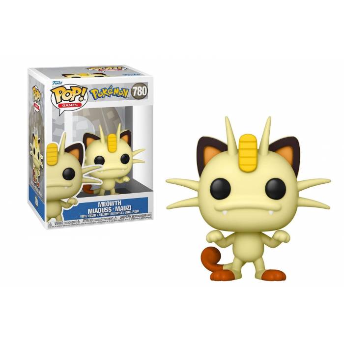 Funko Pop! Vinyl Figure Games 780 - Meowth (Pokemon)
