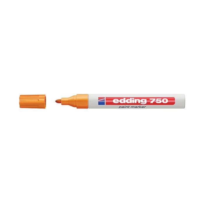 Edding 750 Μαρκαδόρος Λαδιού Paint Πορτοκαλί
