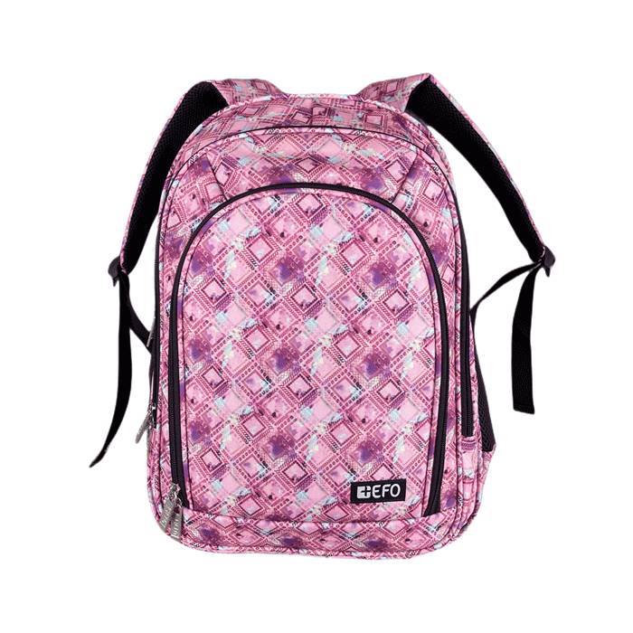 EFO Σακίδιο Πλάτης 4zip Abstract Pink