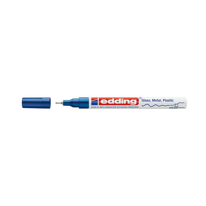 Edding 780 Μαρκαδόρος Λαδιού Paint Μπλε