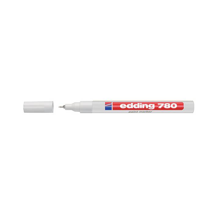 Edding 780 Μαρκαδόρος Λαδιού Paint Λευκό