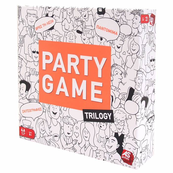 AS Company Επιτραπέζιο Παιχνίδι Party Game Trilogy