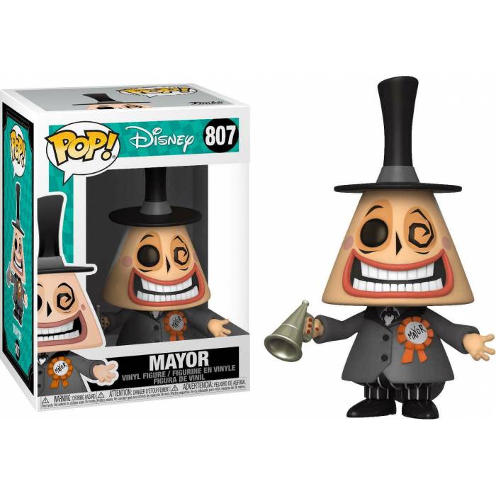 Funko Pop! Vinyl Figure Disney 807 - Mayor With Megaphone (The Night Before Cristmas 30th Anniversary)