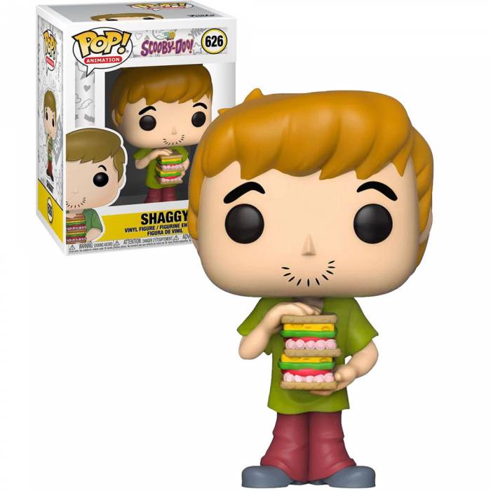 Funko Pop! Vinyl Figure Animation 626 - Shaggy With Sandwich (Scooby Doo)