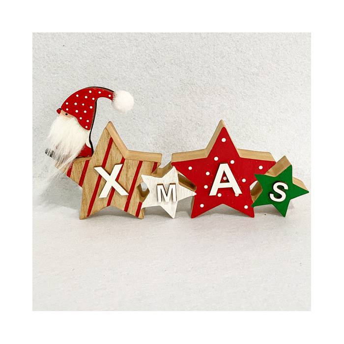 EFO Ξύλινο Xmas Αστέρια 23x12cm