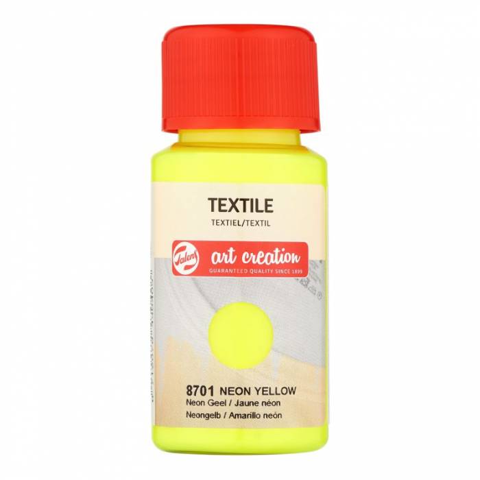 Royal Talens Χρώμα Υφάσματος Textile Art Creation 8701 Neon Yellow 50ml