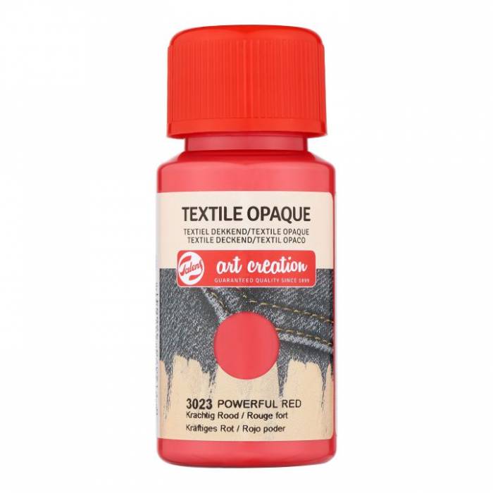 Royal Talens Χρώμα Υφάσματος Textile Opaque Art Creation 3023 Powerful Red 50ml