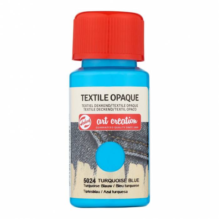 Royal Talens Χρώμα Υφάσματος Textile Opaque Art Creation 5024 Turquoise Blue 50ml