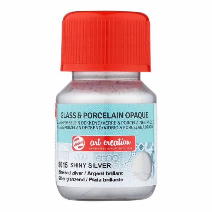 Royal Talens Glass And Porcelain Opaque Art Creation 8015 Shiny Silver 30ml