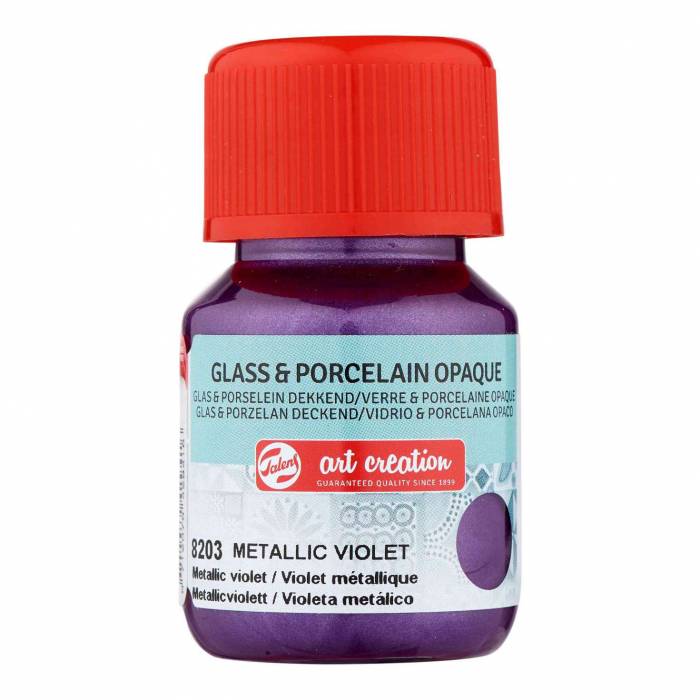 Royal Talens Glass And Porcelain Opaque Art Creation 8203 Metallic Violet 30ml