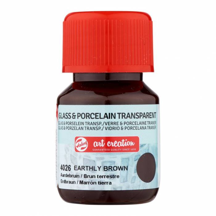Royal Talens Glass And Porcelain Transparent Art Creation 4026 Earthly Brown 30ml