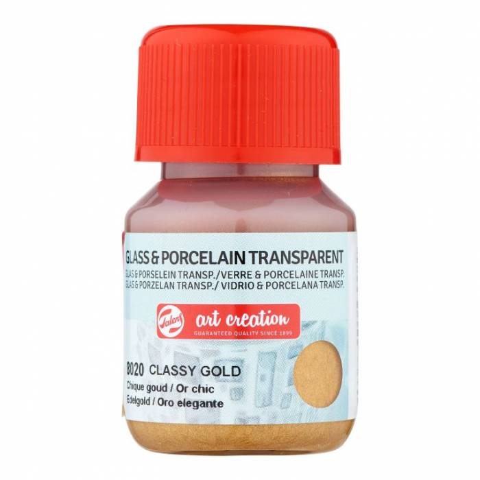 Royal Talens Glass And Porcelain Transparent Art Creation 802 Classy Gold 30ml