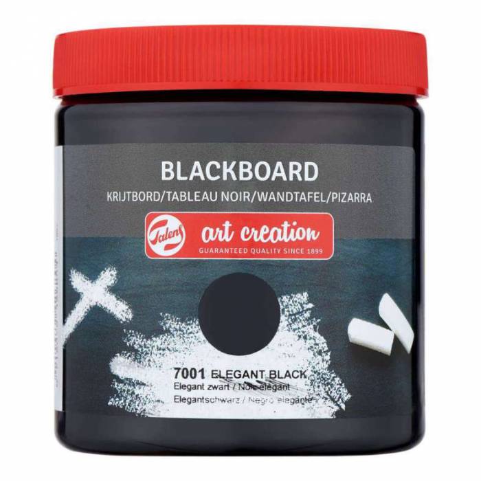 Royal Talens Χρώμα Μαυροπίνακα Blackboard Art Creation 7001 Elegant Black 250ml