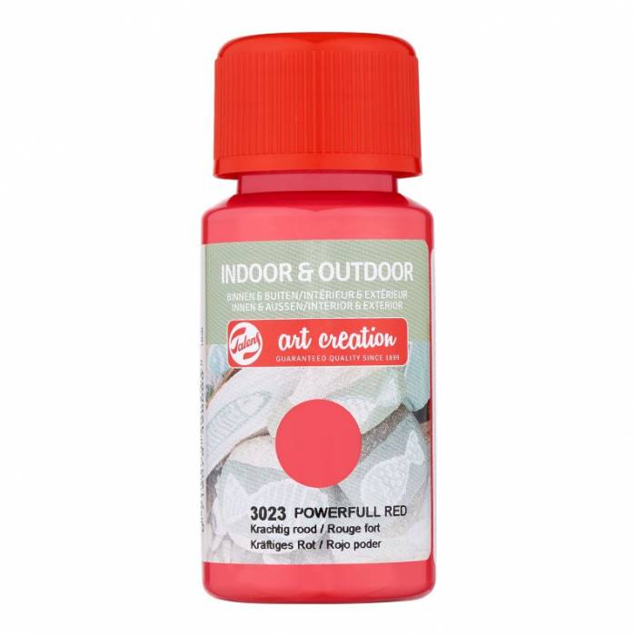 Royal Talens Χρώμα Κιμωλίας Indoor Outdoor Art Creation 3023 Powerful Red 50ml