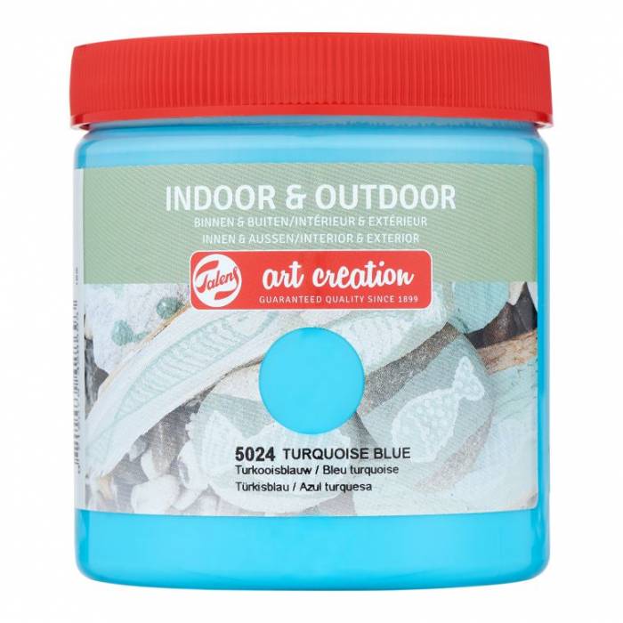 Royal Talens Χρώμα Κιμωλίας Indoor Outdoor Art Creation 5024 Turquoise Blue 250ml