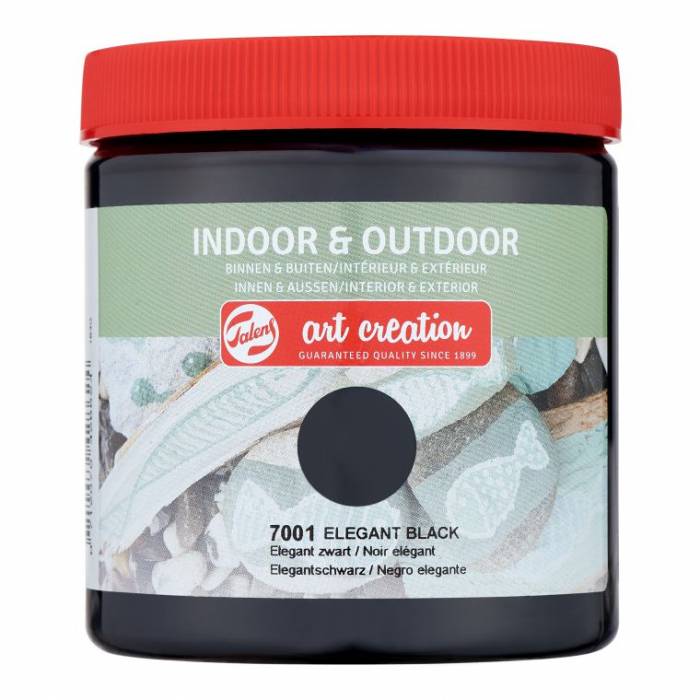 Royal Talens Χρώμα Κιμωλίας Indoor Outdoor Art Creation 7001 Elegant Black 250ml