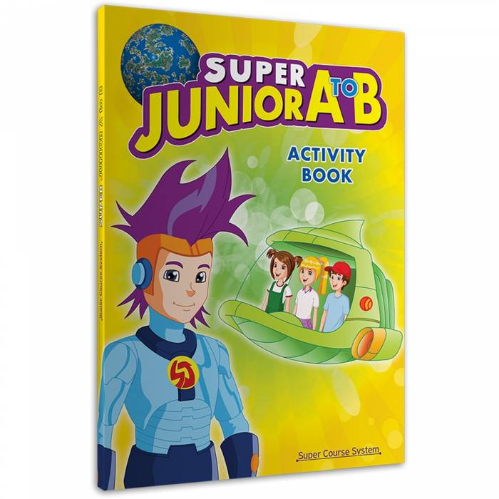 Super Junior A To B Activity Book (+Stickers) 9789963710683