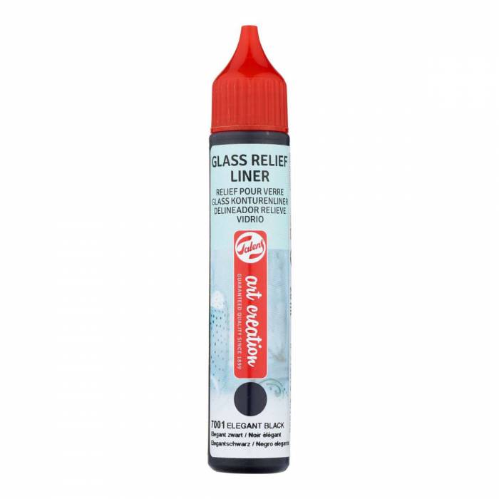 Royal Talens Περίγραμμα Glass Relief Liner Art Creation 7001 Elegant Black 28ml