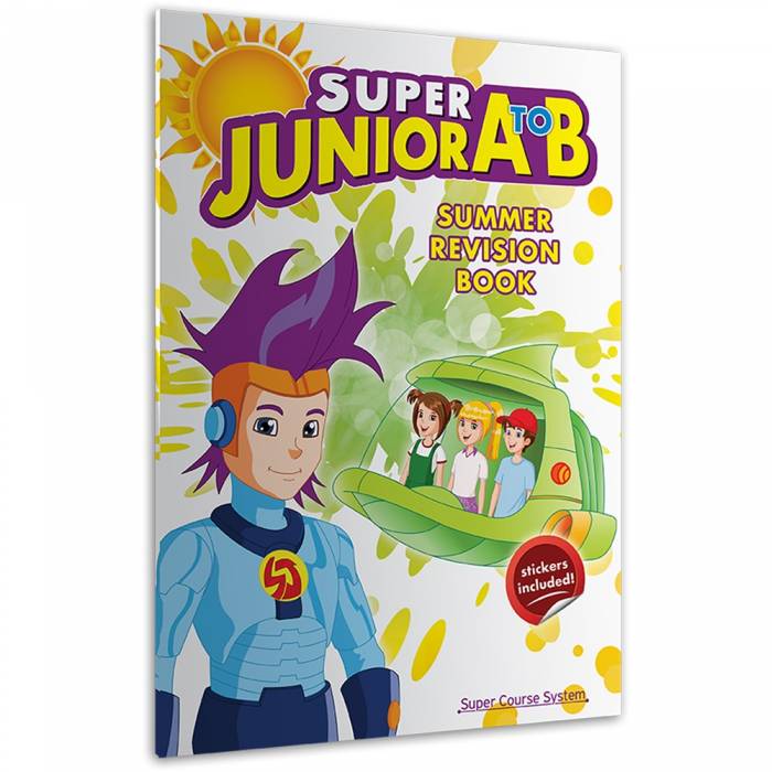 Super Junior A To B Summer Revision Book (+ Stickers) 9789963710751