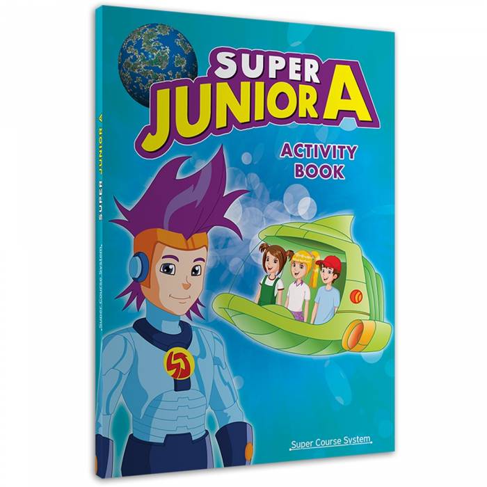 Super Junior A Activity Book (+Stickers) 9789963710621