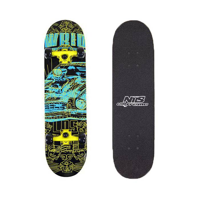 Nils Extreme Τροχοσανίδα Skateboard Night CR3108SA