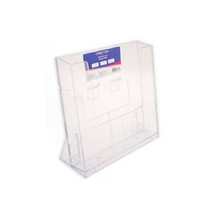 Metron Σταντ Θήκη Εντύπων Για Καταλόγους Πλέξιγκλας Α4