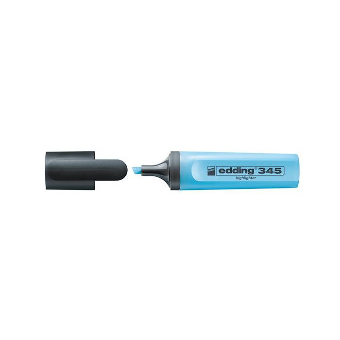 Edding 345 Μαρκαδόρος Υπογράμμισης Γαλάζιο