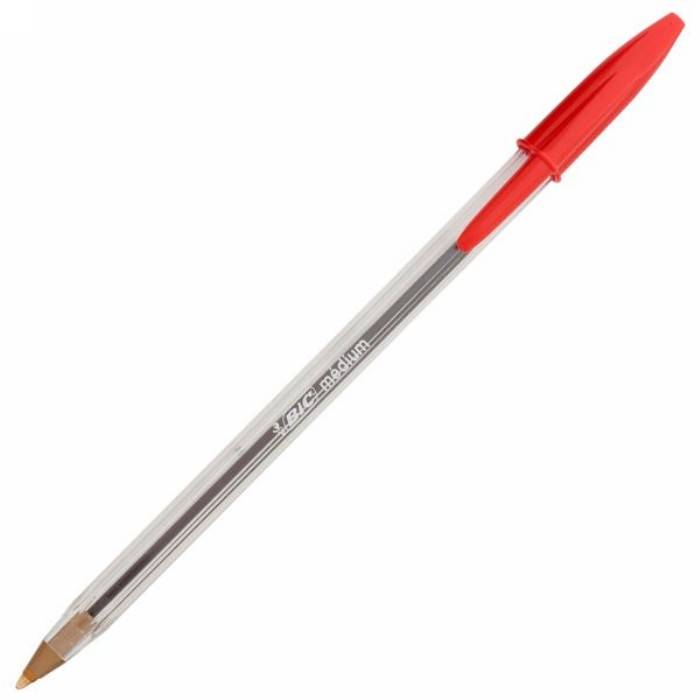 BIC Στυλό Διαρκείας Cristal Medium Κόκκινο 1,0mm