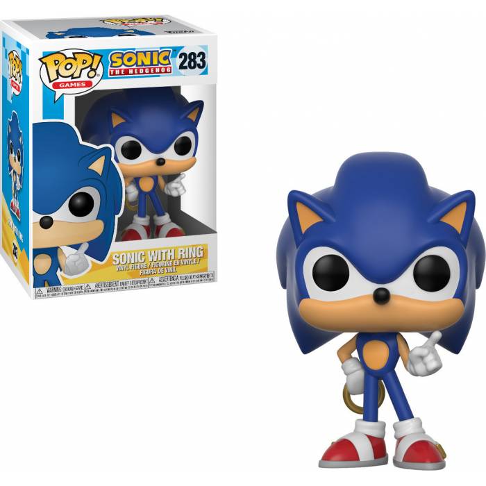 Funko Pop! Vinyl Figure Games 283 - Sonic The Hedgehog With Ring