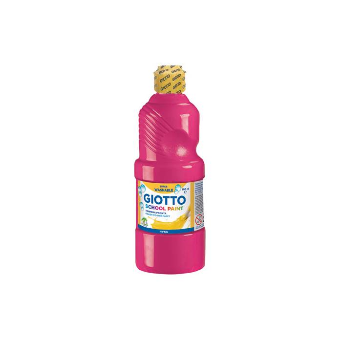 Giotto Τέμπερα Δοχείο School Paint Φούξια 500 ml