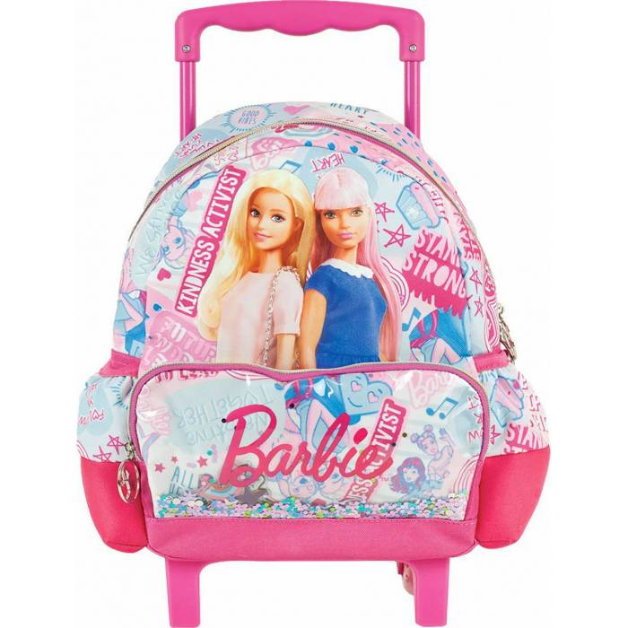 GIM Τσάντα Trolley Νηπίου Barbie Girl Power 349-69073