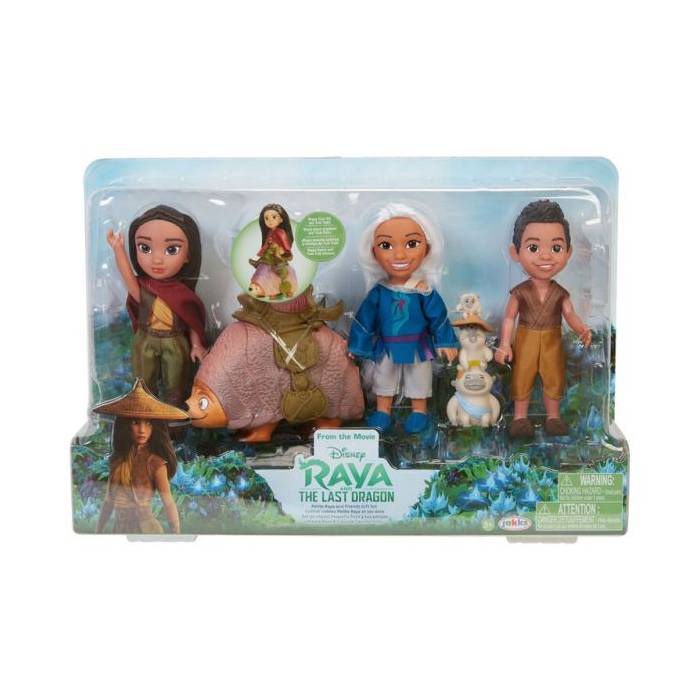 Jakks Pacific Σετ Κούκλες Raya 15cm (Disney)