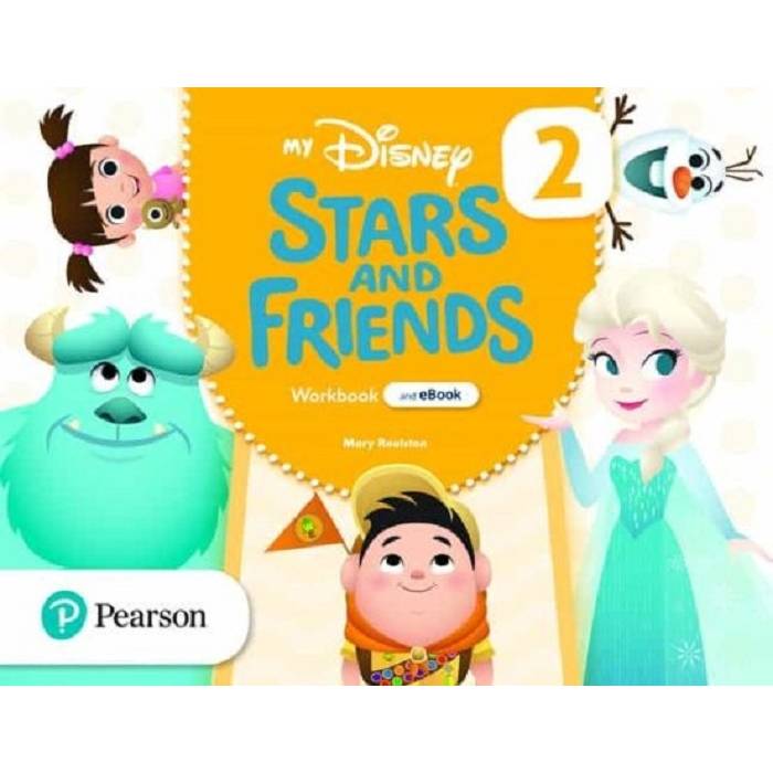 My Disney Stars And Friends 2 Workbook (With eBook) 9781292395500
