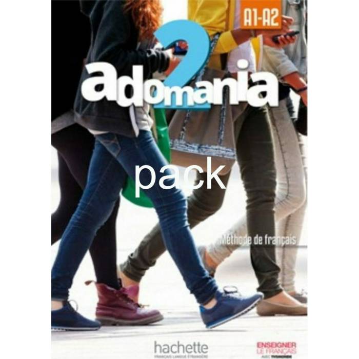 Super Pack Adomania 2 (Le (DVD & Parcours Digital) + Ca + Lexique + Cadeau Surprise + Delf Scolaire & Junior A2) 9782021000001