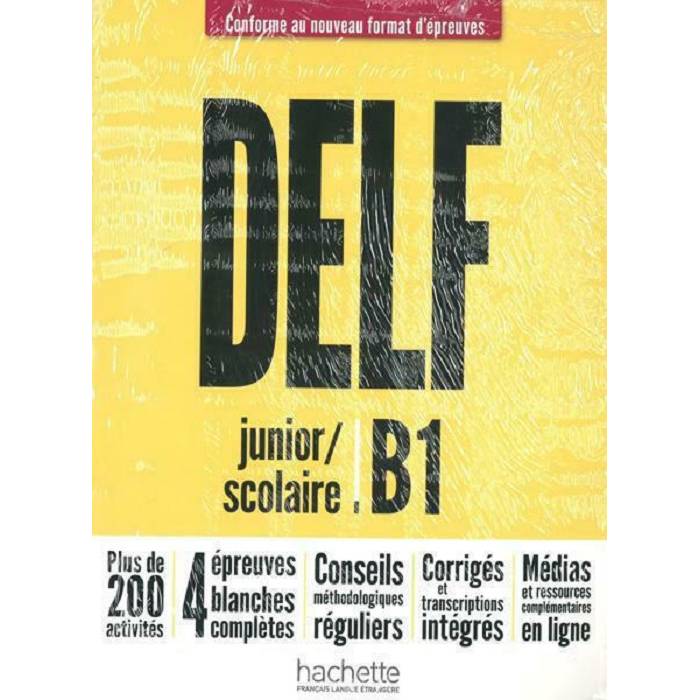 Super Pack Delf Scolaire & Junior B1 Nouveau Format (Lexique + Cadeau Surprise) 9782021000023