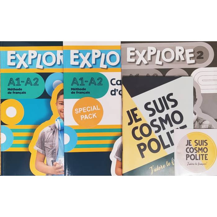 Super Pack Explore 2 (Le + Ca + Lexique + Cadeau Surprise) 9782021000020