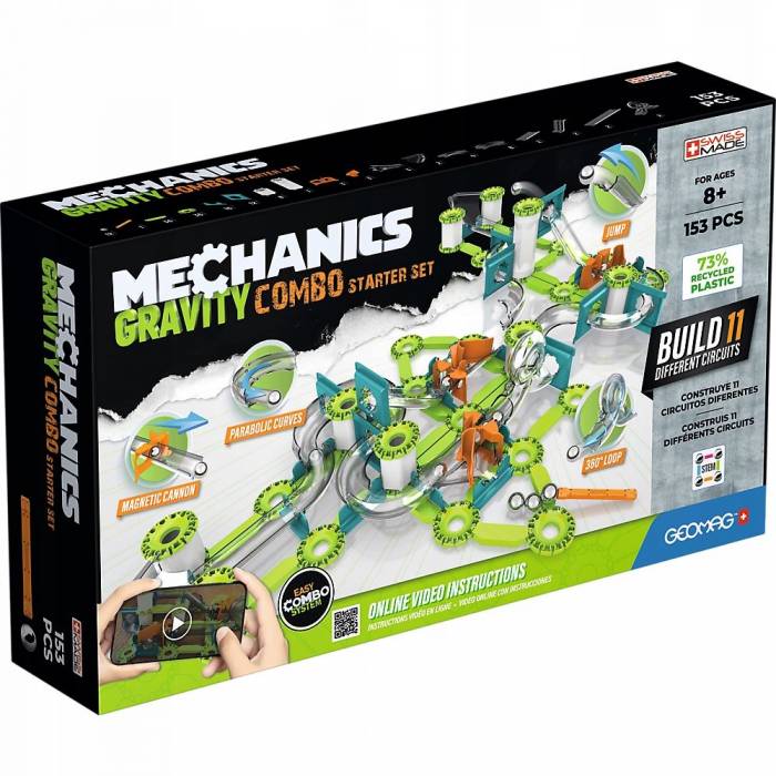 Geomag Σετ Gravity Combo Starter Set 153pcs.