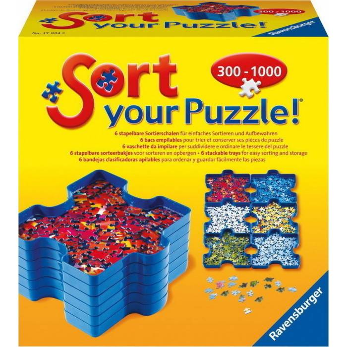 Ravensburger Σύστημα Αποθήκευσης Sort And Go! 300-1000 Pcs