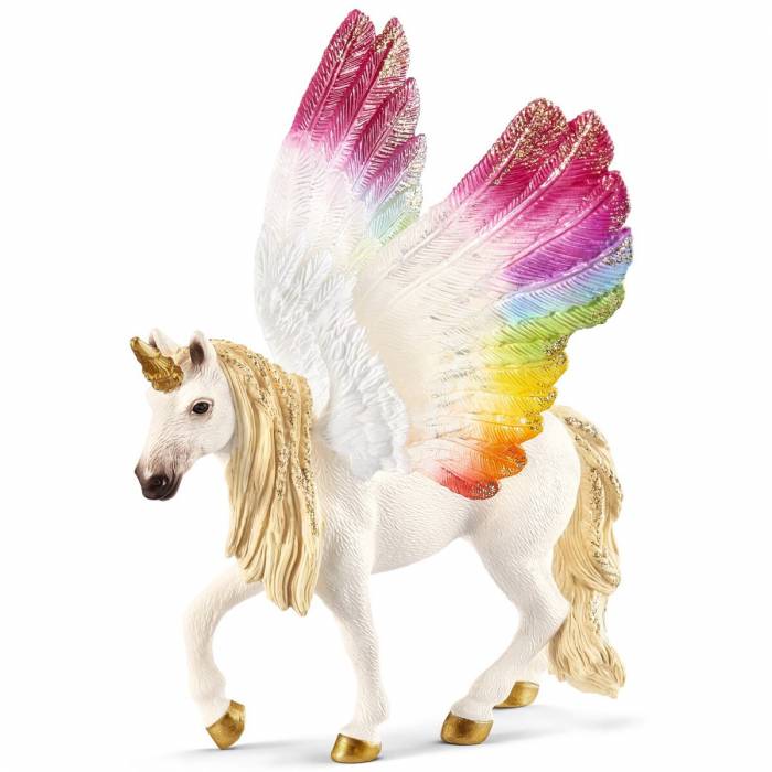 Schleich Μινιατούρα Bayla Μονόκερος Ουράνιου Τόξου Με Φτερά