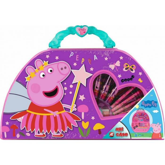 AS Company Art Case Σετ Ζωγραφικής Peppa Pig