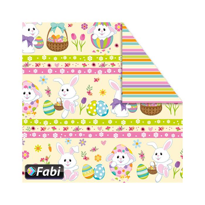 Fabi Χαρτόνι Σχεδίου Πάσχα Magic Bunny 50x70cm